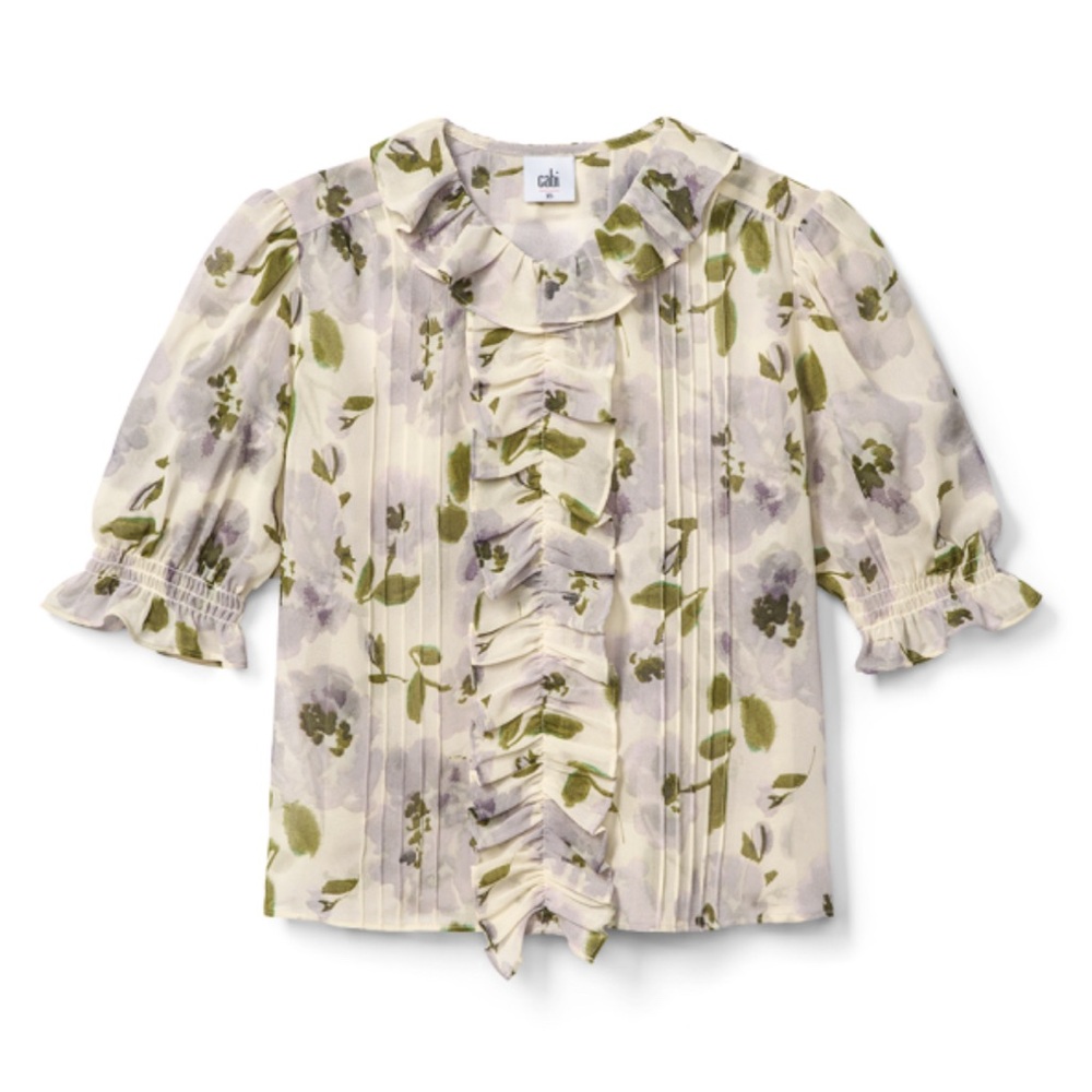 Cabi Printed Cherish Blouse